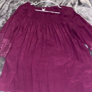 Purple blouse size 18-20